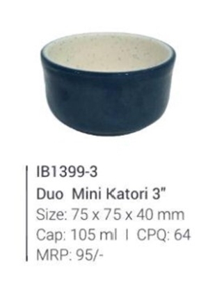 Picture of IB1399 -3" Duo Mini Katori