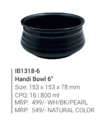 Picture of IB1291 - 4.75" Handi Bowl Matte