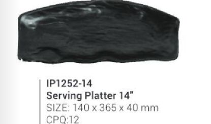 Picture of IP1252-14 Serving Platter 14"White(MF)