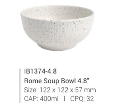 Picture of IB1374 Rome Soup Bowl 4.8"