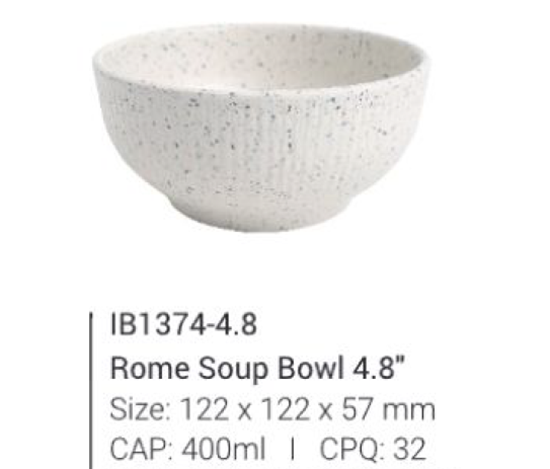 Picture of IB1374 Rome Soup Bowl 4.8"
